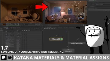 Materials and Material Assigns in Katana | 1.7 Level Up Your Lighting and Rendering