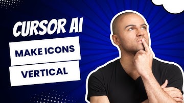 Cursor Tip 2: Make Cursor AI Sidebar icons vertical