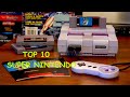 TOP 10 Super Nintendo (SNES) - Mejores Juegos - Español