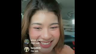 Live IG Nabila maharani cantiknya Abang' yang mau otw ke Jakarta 🥰