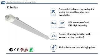 IP66 led linear lighting fixture - K Series