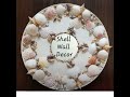 Beautiful Wall Decor Made with Sea Shells