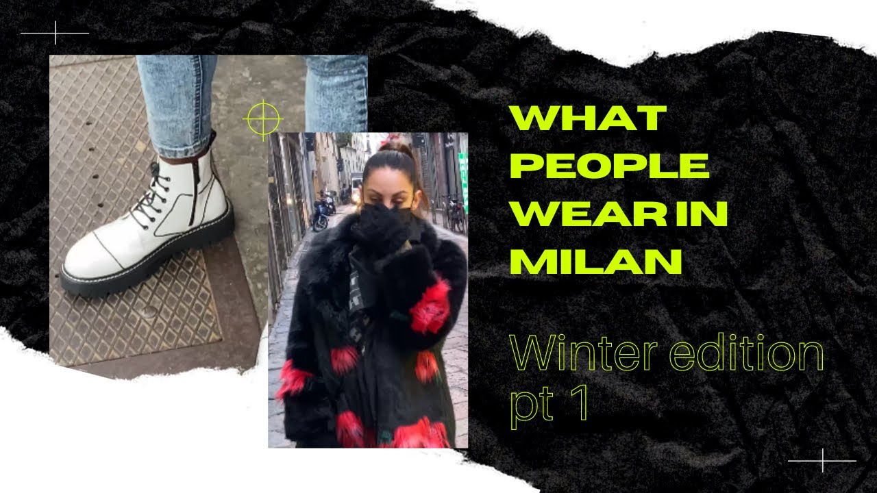 VLOGMAS what people wear in Milan Winter pt1. Walking around Duomo Milano. YouTube