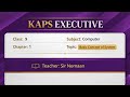 Computer class 9 chapter 1 Basic concept of system 
