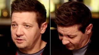 Jeremy Renner BREAKS DOWN in 1st Interview Since Snowplow Accident