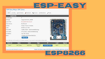 Installieren von ESP-EASY auf einen ESP8266