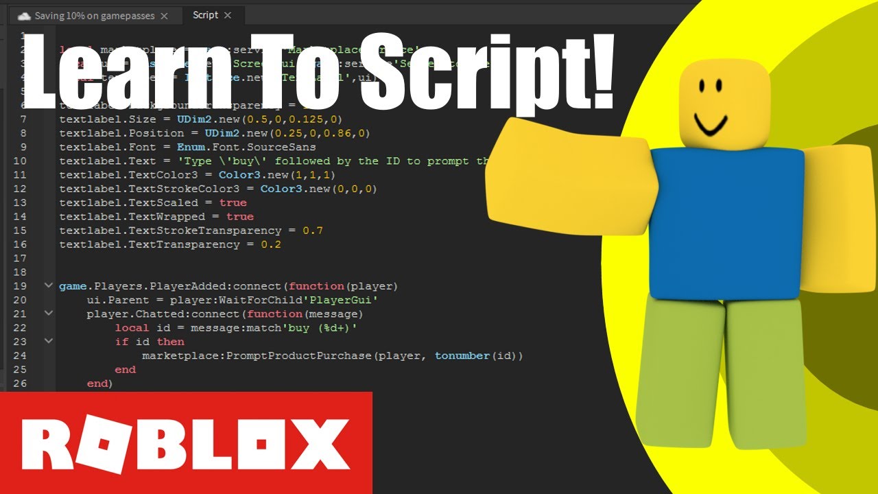 How To Learn Scripting In Roblox Studio 2020 Youtube