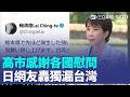 高市感謝各國慰問…獨漏台灣遭日網友轟爆 發聲謝台灣援助 八代市長:會成為重建重要力量 化作希望之光 熊本市長天守閣"點燈"祈福【強打最鮮聞】｜三立新聞LIVE