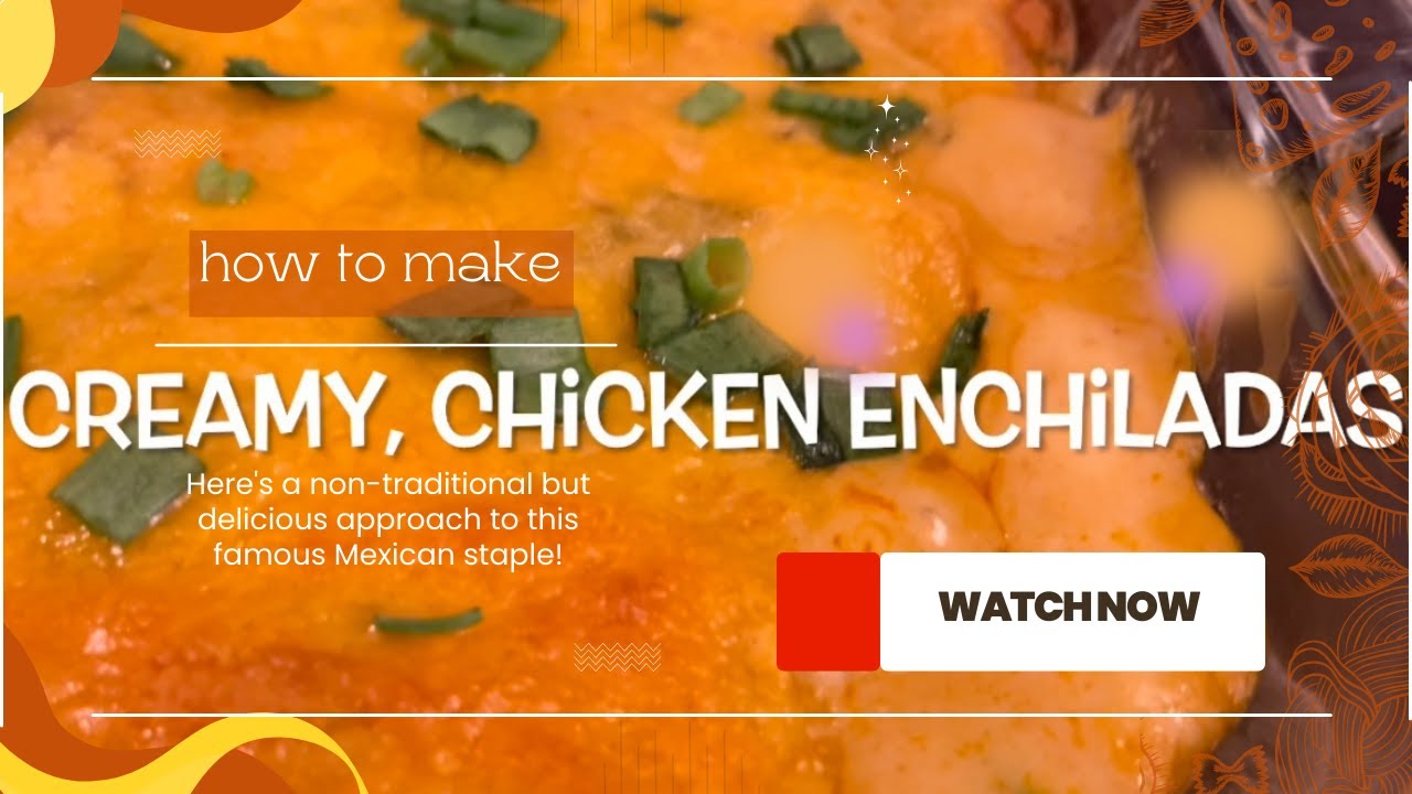 Creamy Enchiladas that will KNOCK your socks off! YouTube