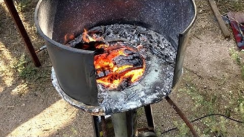 How To Build A Coal Forge | Simple Homemade Blacksmith
