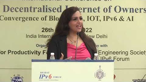 "WEB3: DECENTRALIZED INTERNET OF OWNERSHIP – CONVERGENCE OF BLOCKCHAIN, IoT, IPv6 & AI.