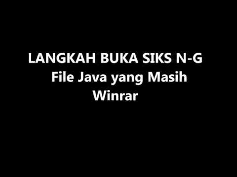 Aplikasi SIKS NG : Cara mengaktifkan aplikasi java pada SIKS NG