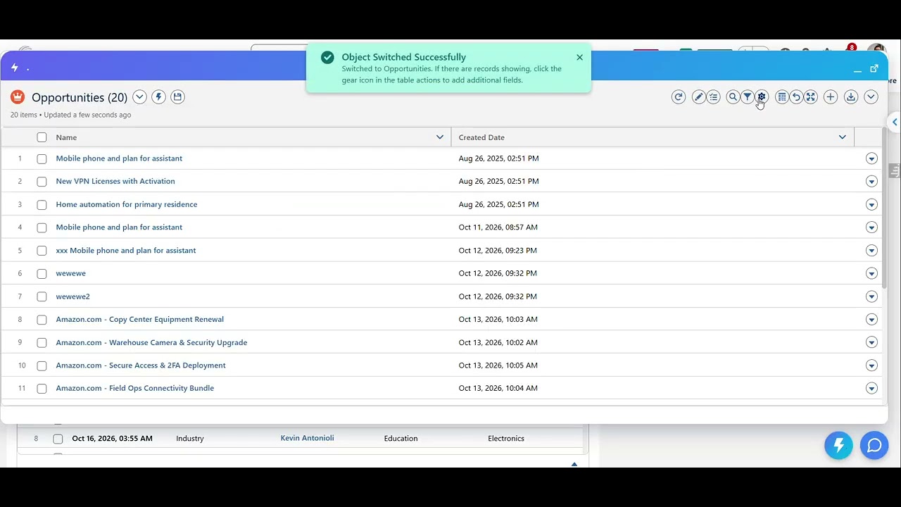 Universal Data Grid (UDG) - utility bar widget - YouTube