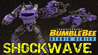 The One Eyed Monster RETURNS! | Transformers Studio Series, Bumblebee Movie, SHOCKWAVE