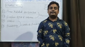 10th CBSE Maths blue print / Marking Scheme 2019-20