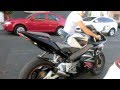 CBR 954 RR NO EXHAUST