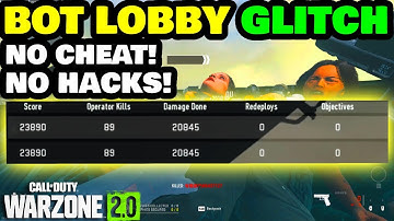*NEW* HOW TO GET BOT LOBBY GLITCH FULL TUTORIAL,BROKEN XP GLITCH DMZ/MW2/WARZONE 2 GLITCHES