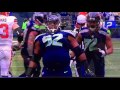 Seahawks #92 Mebane Slow-Mo Belly Roll Truffle Shuffle Dance