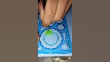 Spirography design #trending #art #spirograph #asmr #shorts #diy