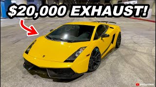 Testing the $20,000 Exhaust On My Lamborghini! Loud Tunnel Run, Acceleration &amp; Downshifts