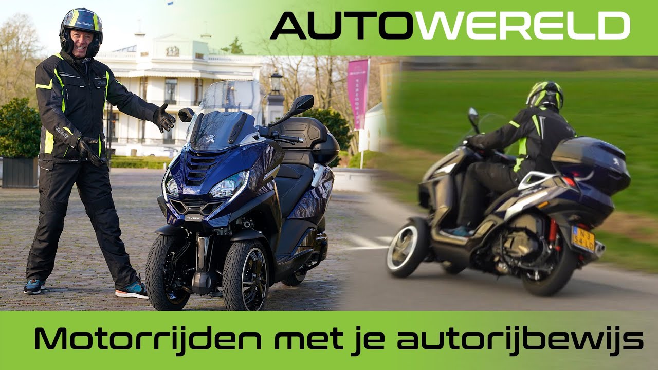 Kun je met autorijbewijs scooter rijden 2021?
