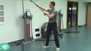 stand. rope cable chop