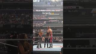 Aldis still got it 🔥🙌 #wwe #summerslam #nickaldis #gunther