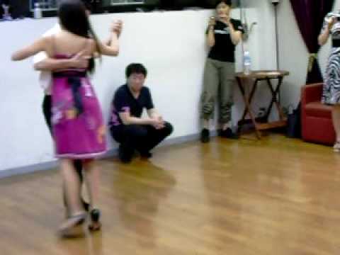 Neri y Yanina lesson② 3/Sep/2009 at meguro Tokyo