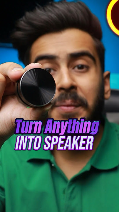 This Viral Amazon gadget Turns ANYTHING into a speaker ‼️ #shorts