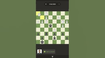 Pause to Solve - Chess.com Daily Puzzle - 9 October, 2025