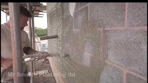 Mr Smooth Plastering ltd. Promo render clip.