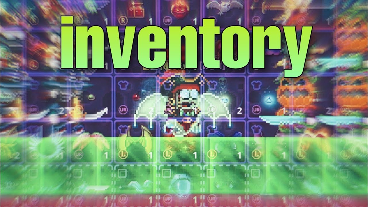 What is in NotEvil's INVENTORY? - Pixelworlds - YouTube