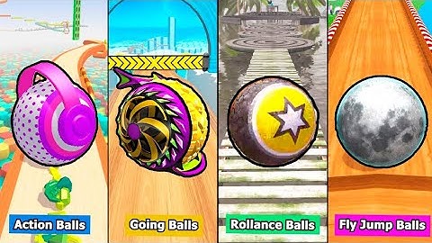 Going Balls vs Rollance Balls : The Hardest Levels Race Ever! Hd Gameplay!!