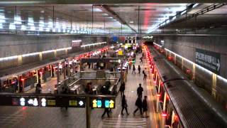 〔絕景〕台北捷運 中正紀念堂站消失的「2月台列車往西門」\&平行轉乘實況