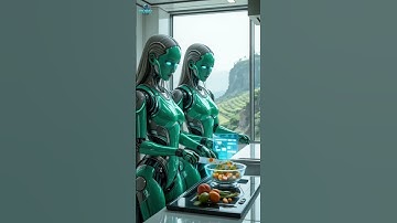 Chrome & Comfort: Life with Robot Companions #FutureRoboHub #AI #Robotics #TechInnovation