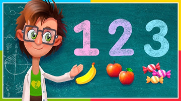 Numbers 1️⃣, 2️⃣ ,3️⃣  Lessons for kids👩‍🎓  IntellectoKids Classroom | Educational Video