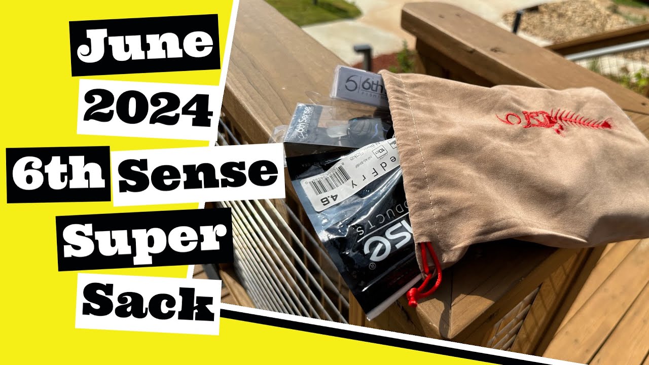 June 2024 6th Sense 6th Sack- Catching big bass all summer long #senseit