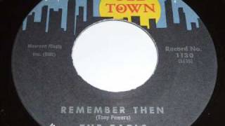 The Earls "Remember Then" 45rpm