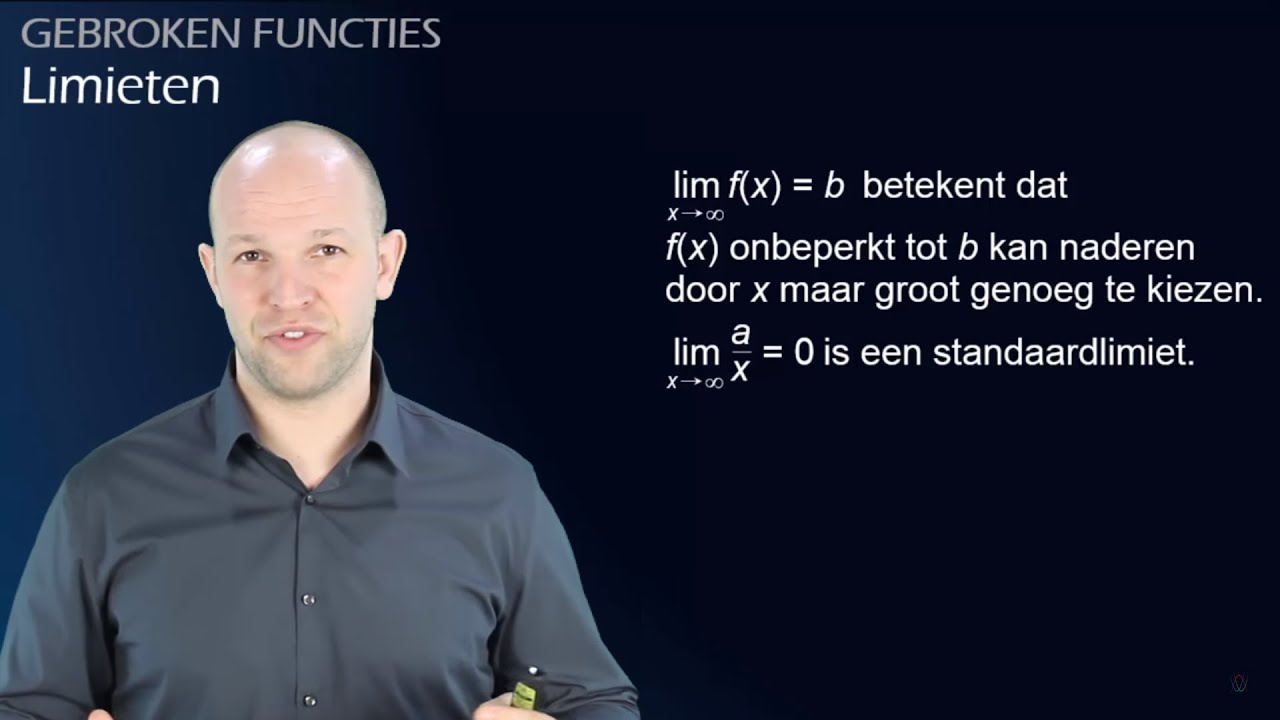 Gebroken functies en limieten - hoe bereken je de limiet? (vwo B