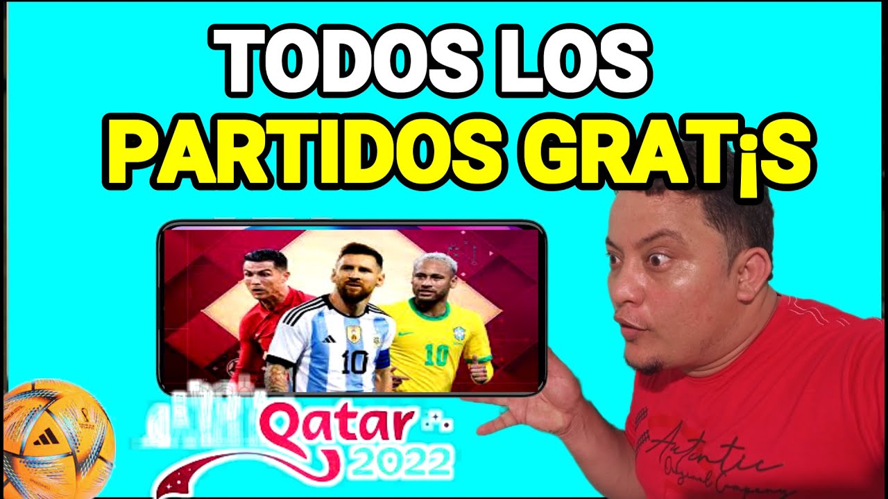 Como ver los Partidos de el mundial en vivo desde tu CELULAR o PC YouTube