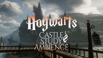 Hogwarts Castle Study Ambience | Harry Potter | Hogwarts Legacy | Music and Ambience
