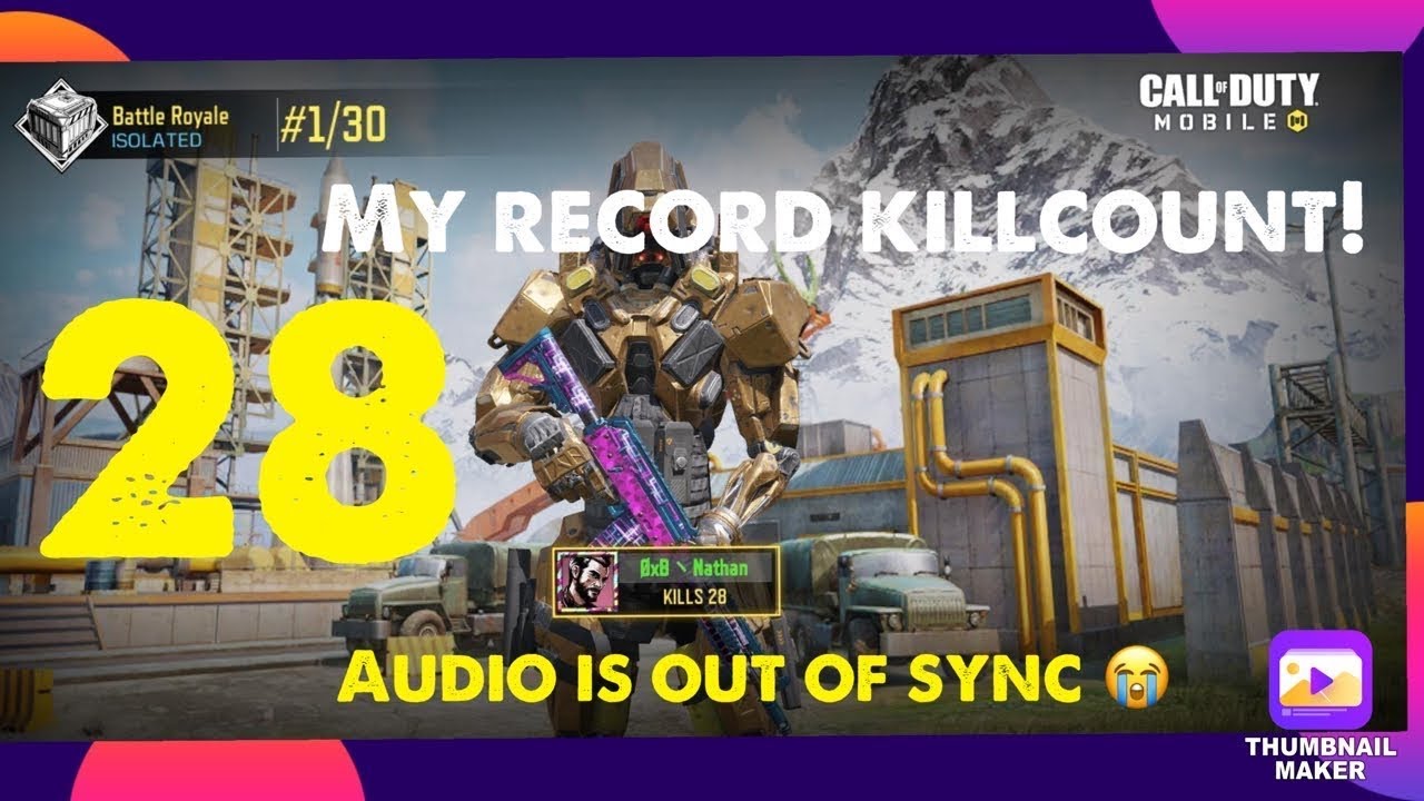 New kill record in call of duty mobile! - YouTube