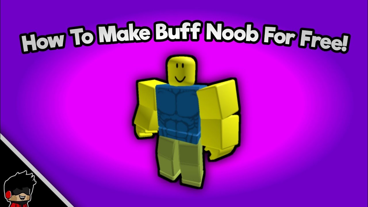 AVATAR TRICK] How to make a BUFF NOOB AVATAR for FREE! (ROBLOX