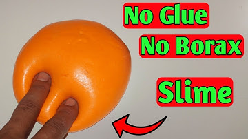 How To Make Slime With Flour and Sugar l How To Make Slime Without Glue Or Borax, No Glue Slime ASMR