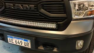 Instalación Barra Led South Led en Dodge RAM 1500