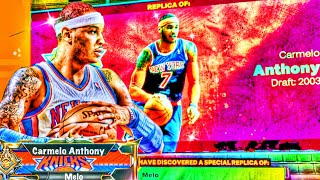 NBA 2K23 MY NEW CARMELO ANTHONY REPLICA BUILD “MELO” NEXT GEN!!!!!!!