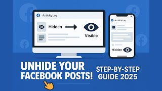 How to Unhide a Post on Facebook 2025 | Simple Steps to Manage Hidden Posts on FB