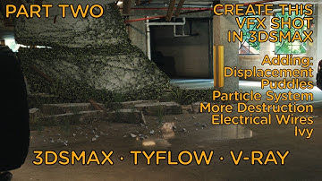 Post Apocalyptic Visual FX 3DS MAX Parking Garage Ceiling Collapse Tutorial: PART 2