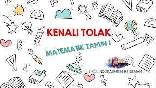 MATEMATIK TAHUN 1 - KENALI TOLAK #kenalitolak MATEMATIK TAHUN 1 - KENALI TOLAK #kenalitolak