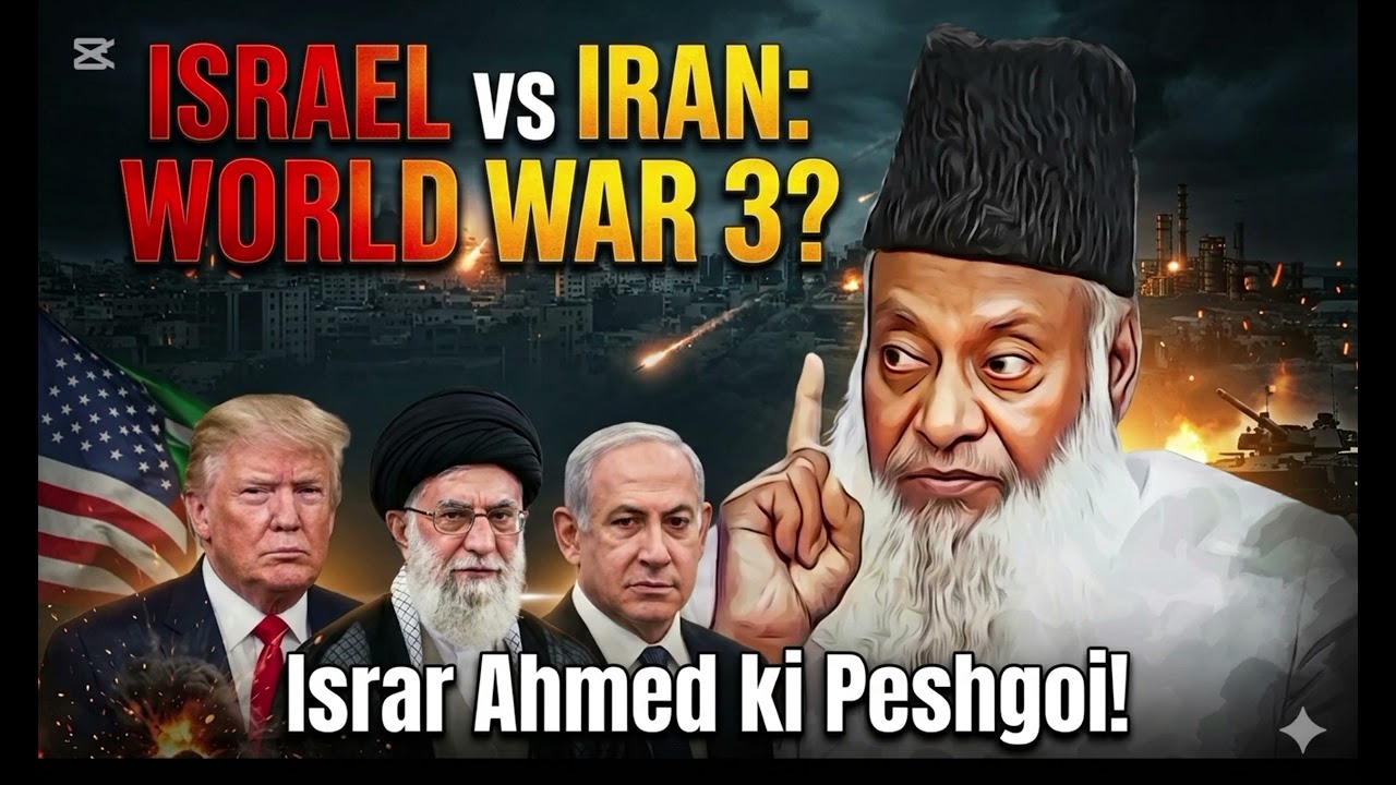 World 🌎 war 3 by dr israr Ahmad Iran& isreal 
